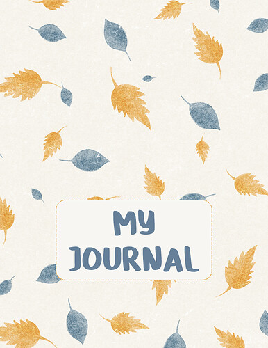 My Journal - 1
