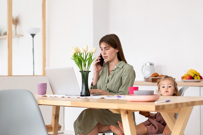 mother-girl-sitting-table