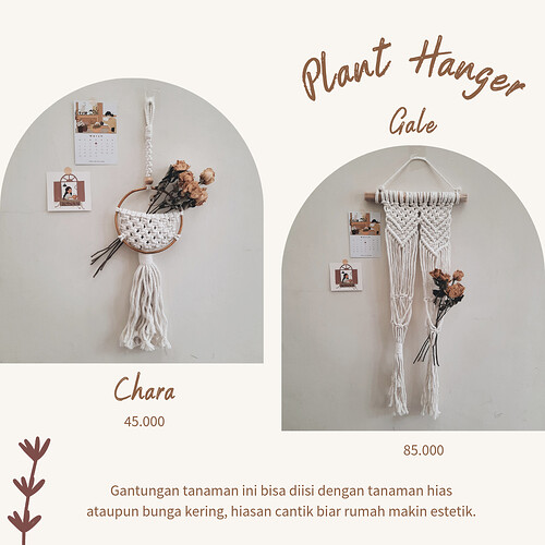 0. Plant Hanger Rekah