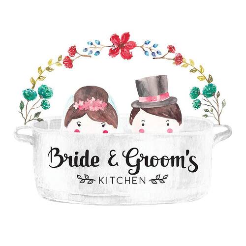 bride and groom kitchen Jombang